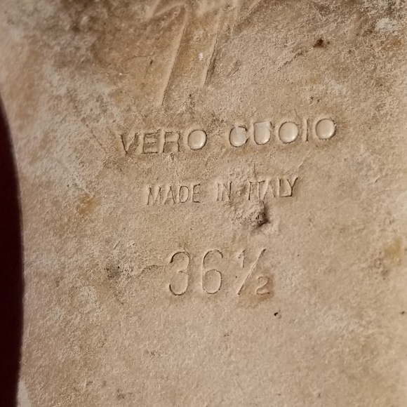 Guiseppe Zanoti Buckle Flats Women's Size 6.5 - Picture 8 of 8